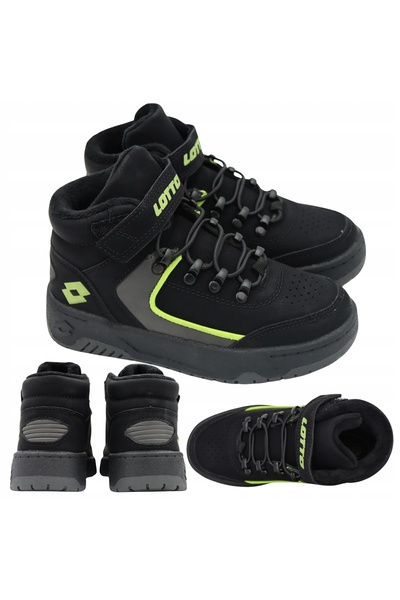 Lotto Jabster Fur K Kids 2600510K 1119 Ghete de iarnă, Piele, Velcro, Mărimea...