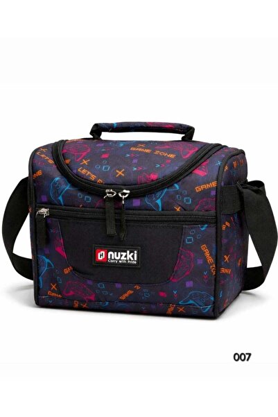 nuzki Kids Insulated Lunch bag, Cooler Bag Travel Lunch Tote Bags With Adjust...