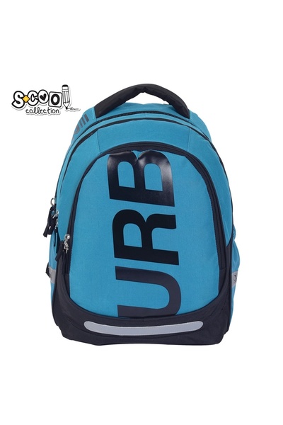 Roben Ghiozdan anatomic light BLUE - S-COOL, URBAN, 41x28x17 cm