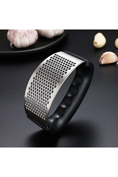 OEM Presa manuala pentru usturoi si ghimbir, inox + PP design, ergonomic baza...