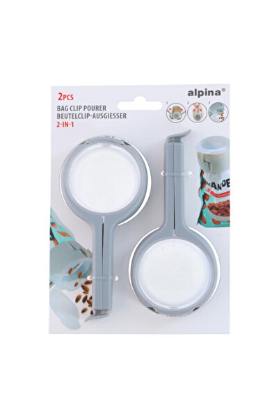 Alpina Clemă 2-în-1 pentru închiderea ambalajelor cu dozator
