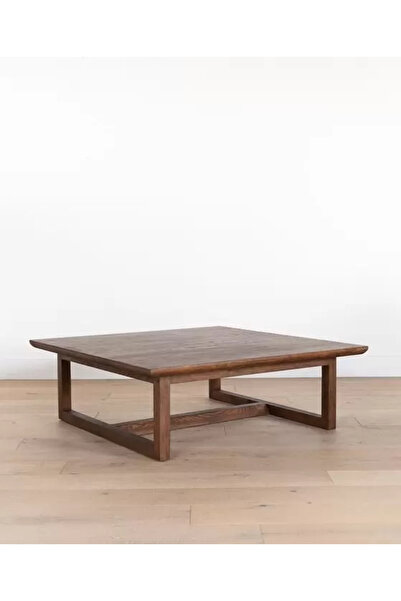 Kumsal Concept Woodart Ahşap Masif Orta Sehpa