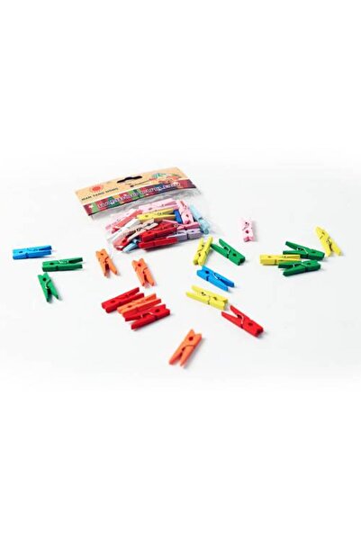 carghazom Colorful Clips, Laminated in the Envelope, 20 Pieces, Small Size.