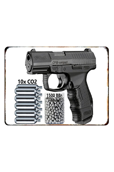 Choice5 20x30cm 05 HD Pistol Tin Painting Sign. Vintage Style, Ideal for Home...