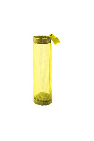 Choice1 1PC Yellow 1pc Grey Sundries Bag Storage Wall Mount Mesh Plastic Bags...