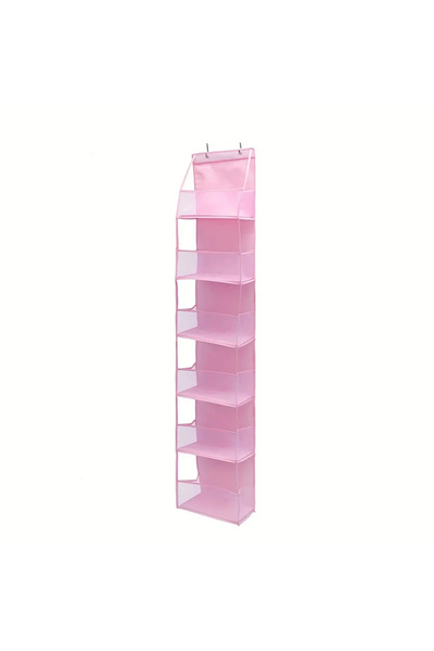 Choice7 1-5 Cells Pink 6 grids 1pc storage hanging bag behind the door, suita...