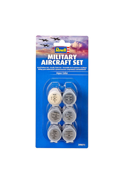 Revell Su Bazlı Maket Boya Seti 20 ml Askeri Uçak 39071