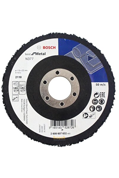 Bosch 115 mm Best CSD Metal Kazıyıcı Keçe Zımpara 2608607632