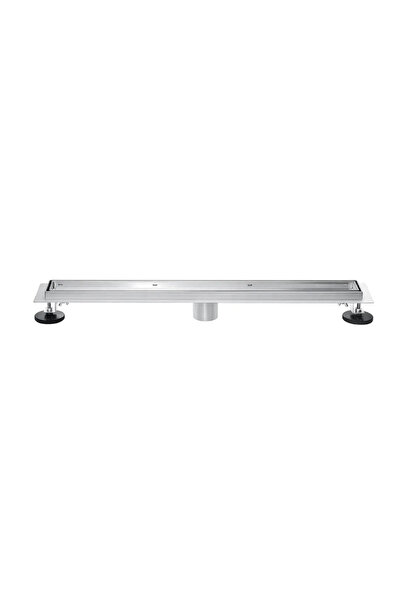 OEM Duș tip rigola cu scurgere verticală, din inox, lungime 90 cm