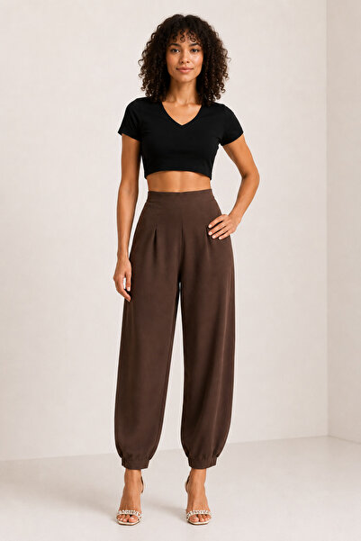 MevaMoss Παντελόνι μπαλόνι από ύφασμα κρεπ Scuba Shalwar Model