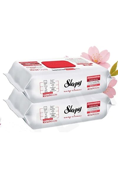 Sleepy Pachet șervețele umede Sleepy, 2 x 100 bucăți, cu mentol și bicarbonat...
