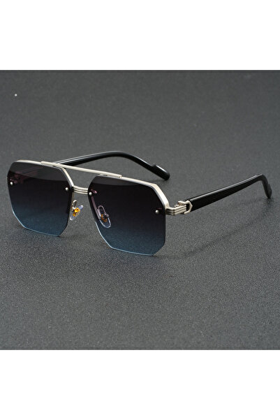 Choice3 Blue-gray Fashion glasses for men and women Couples Summer Party Vaca...