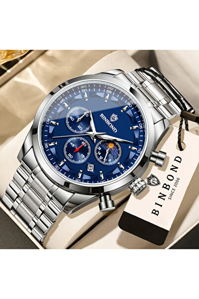 choice2 4 BINBOND Luxury sports precise quartz wristwatch for men durable lum...
