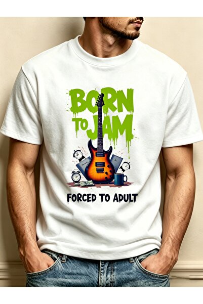 NOURAM Inspired Graphic Design Men's Crewneck T-Shirt Loose Fit 100 Percent C...