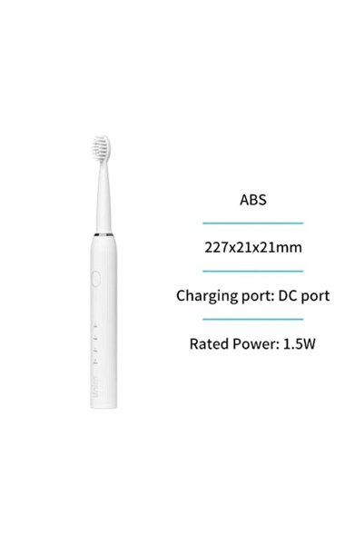 Unico Periuță de dinți electrică ST5139, 60 vibrații sonice, IPX7, 500 mAh, 3...