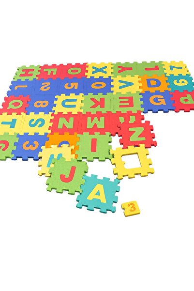 Generic Foam alphabet & Number puzzle play mat for kids- Interlocking educational floor tiles