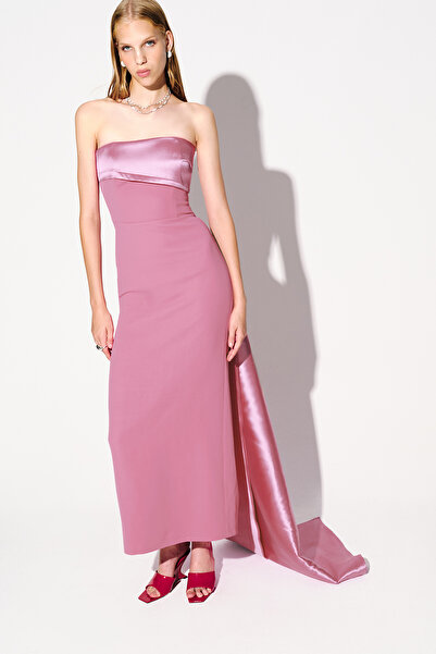 Urban Muse Amaranth Midi Elbise