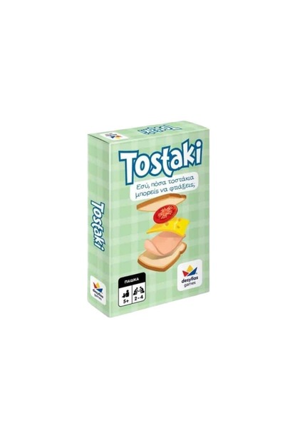 Desyllas 100800 ΕΠΙΤΡΑΠΕΖΙΟ ΠΑΙΧΝΙΔΙ ΤΟΣΤΑΚΙ ΓΙΑ 2-4 ΠΑΙΚΤΕΣ ΓΙΑ ΗΛΙΚΙΕΣ 5+ ΕΤΩΝ