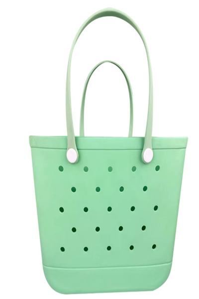 Pofika Croc Tarzı Eva Plaj Deniz Omuz Çantası ( En: 35 cm, Boy: 27 cm, Derinl...