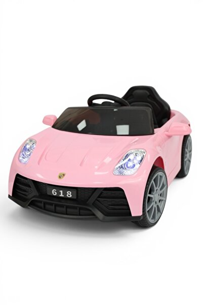 Fun Moment Kids Electric Car with Remote Control, LED Lights, and Music