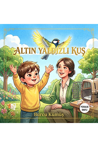 Lora Yayıncılık Burcu Kümüş - Altın Yaldızlı Kuş