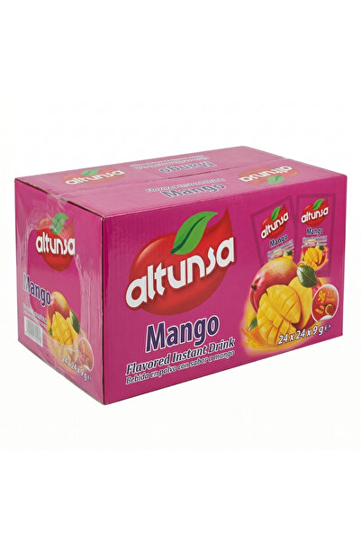 Altunsa Mango Aromalı Soğuk Toz İçecek 9 G x 24 Adet 1 KOLİ