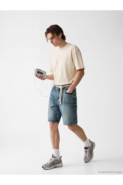 LC Waikiki Relaxed Fit Men's Jean Shorts