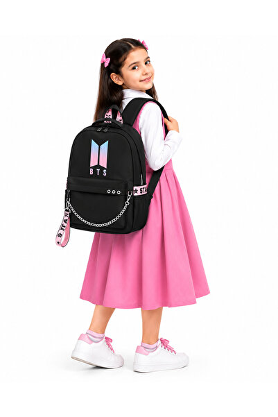 Generic Ab004 Girls Boys School Backpack Large Lightweight Back to School Boo...