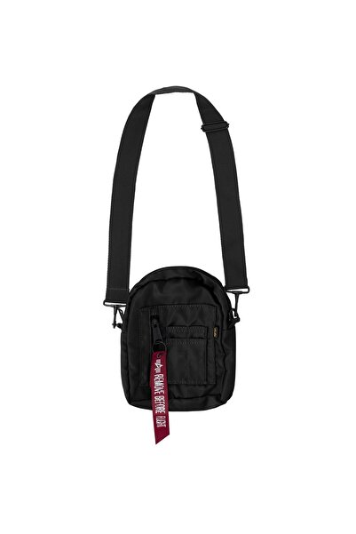 Alpha Industries Geantă de transport Crew – Geantă de umăr neagră