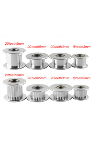 Generic بكرة توقيت من الألومنيوم GT2-6 T20 B3 TOOTH (قطعة واحدة)