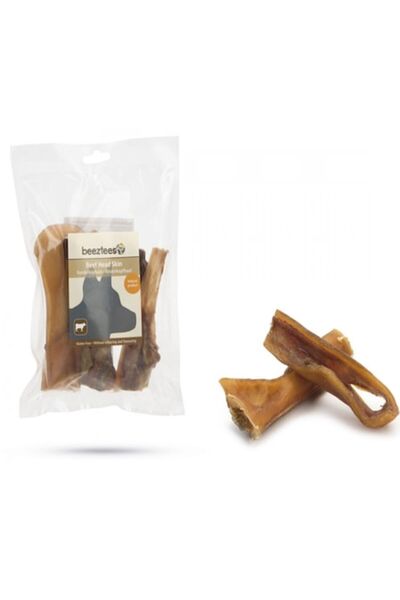 Beeztees Bucăți de piele de vită, gustare 250 g