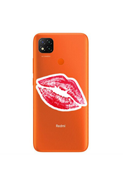 Other Xiaomi Redmi 9c Drooling Tongue Transparent Silicone TPU Θήκη