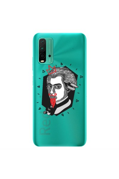 Other Xiaomi Redmi 9T Bearded Transparent Silicone TPU Θήκη