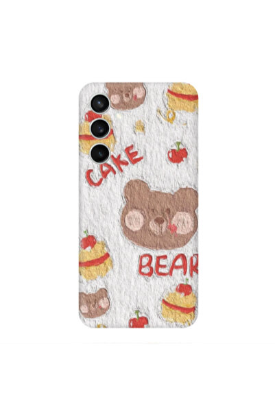 Other Samsung S24 Plus Cake Bear Transparent Silicone TPU Θήκη