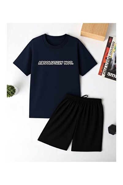 ZEMLİYA Sara Unisex Oversize Shorts Set Short Sleeve T-Shirt Comfortable Fit ...