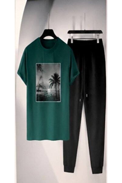 ZEMLİYA Sara Unisex Oversize Shorts Set Short Sleeve T-Shirt Comfortable Fit ...