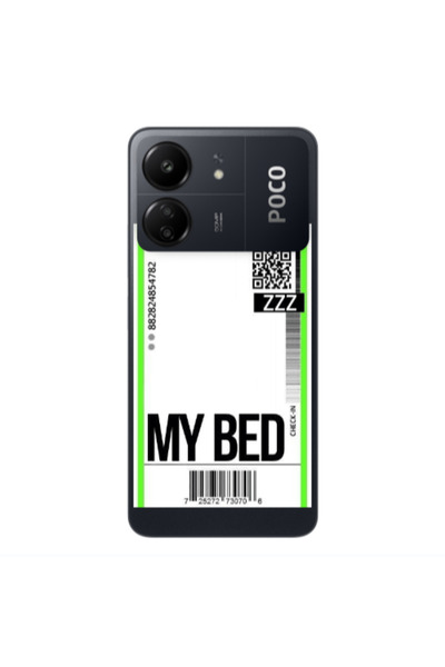 Other Xiaomi Poco C65 My Bed ZZZ Transparent Silicone TPU Θήκη