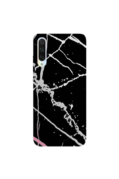 Other Xiaomi Mi 9 Lite Marble Cream Cracks Transparent Silicone TPU Θήκη