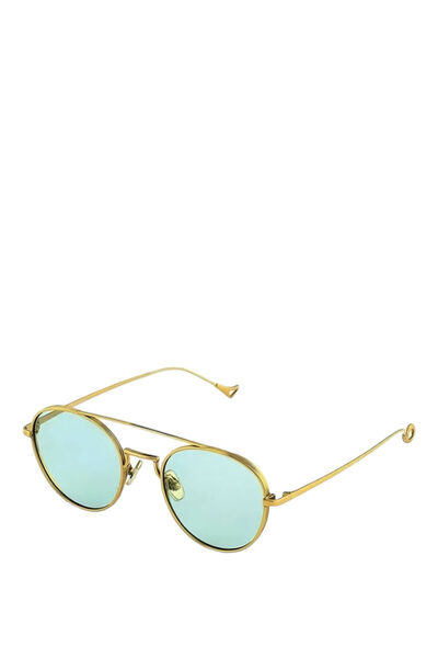 Eyepetizer Build 4-48 Gold Color Metal Men's Sunglasses