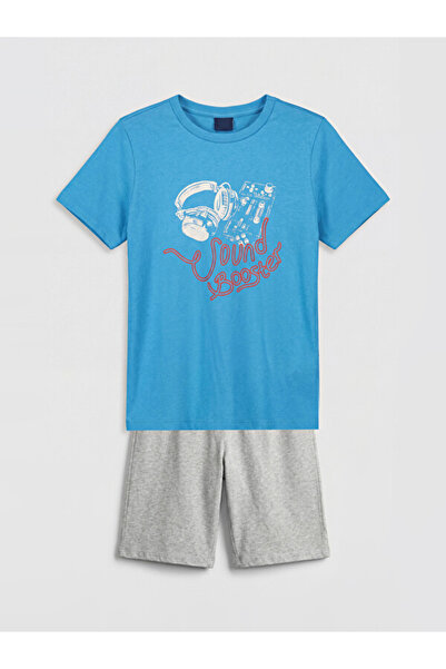 LC Waikiki Блестящи избори от Shining Store: Комплект пижама с щамповани къси...