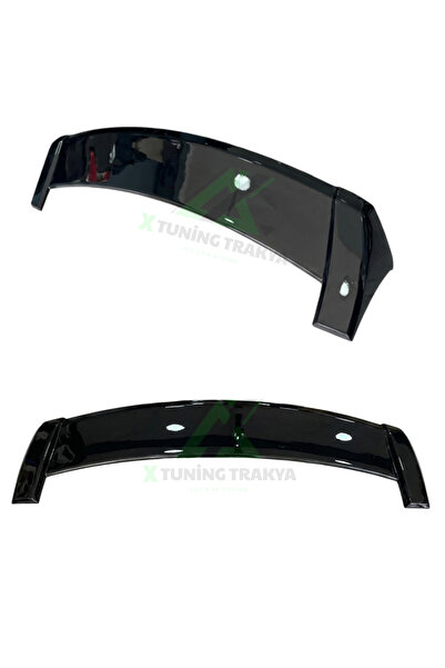 xtuning trakya (PARLAK SİYAH BOYALI) Dacia Duster Plastik Spoiler 2018-2021 U...