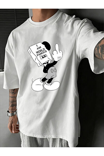 SAUDI Men and Women's 100% Cotton T-Shirt - Oversized Crew Neck Short Sleeve ...