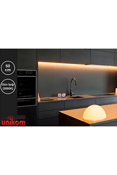 Empressco Mutfak Tezgah Altı LED Aydınlatma, 50 cm, On-Off Tuşu, Gün Işığı Renk