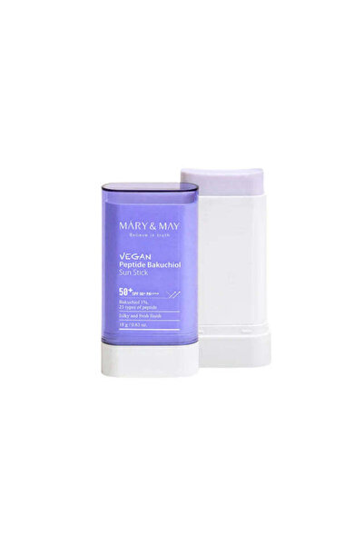 Mary and May Αντηλιακό στικ SPF50+ PA++++ με πεπτίδια και μπακουχιόλ, Mary an...