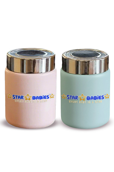 STAR BABiES - Vaccum insulated mini flask set of 2 .