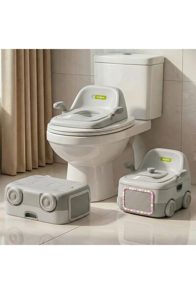 BAYBEE 3-in-1 Potty Seat for Children 2-5 Years, Anti-Slip Base, Convertible ...