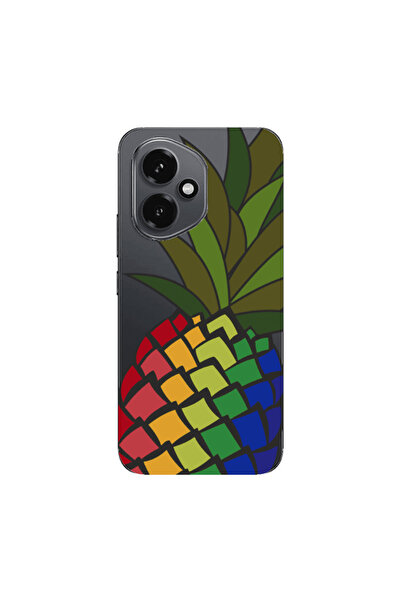 Other Honor Magic 400 Pineapple 2 Transparent Silicone TPU Θήκη