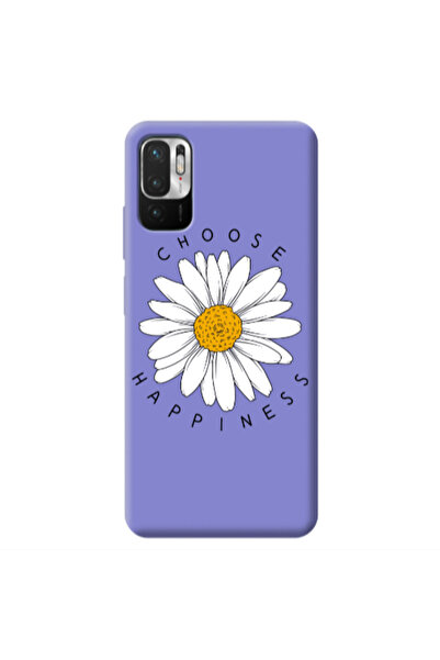 Other Xiaomi Redmi Note 10 Pro 5G Chose Happines Purple Colored Silicone TPU ...