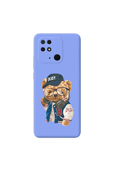 Other Xiaomi Redmi 10C Enjoy Light Purple Colored Silicone TPU Θήκη
