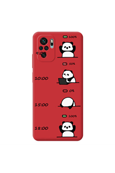 Other Xiaomi Redmi Note 10S My situation at work Red Colored Silicone TPU Θήκη